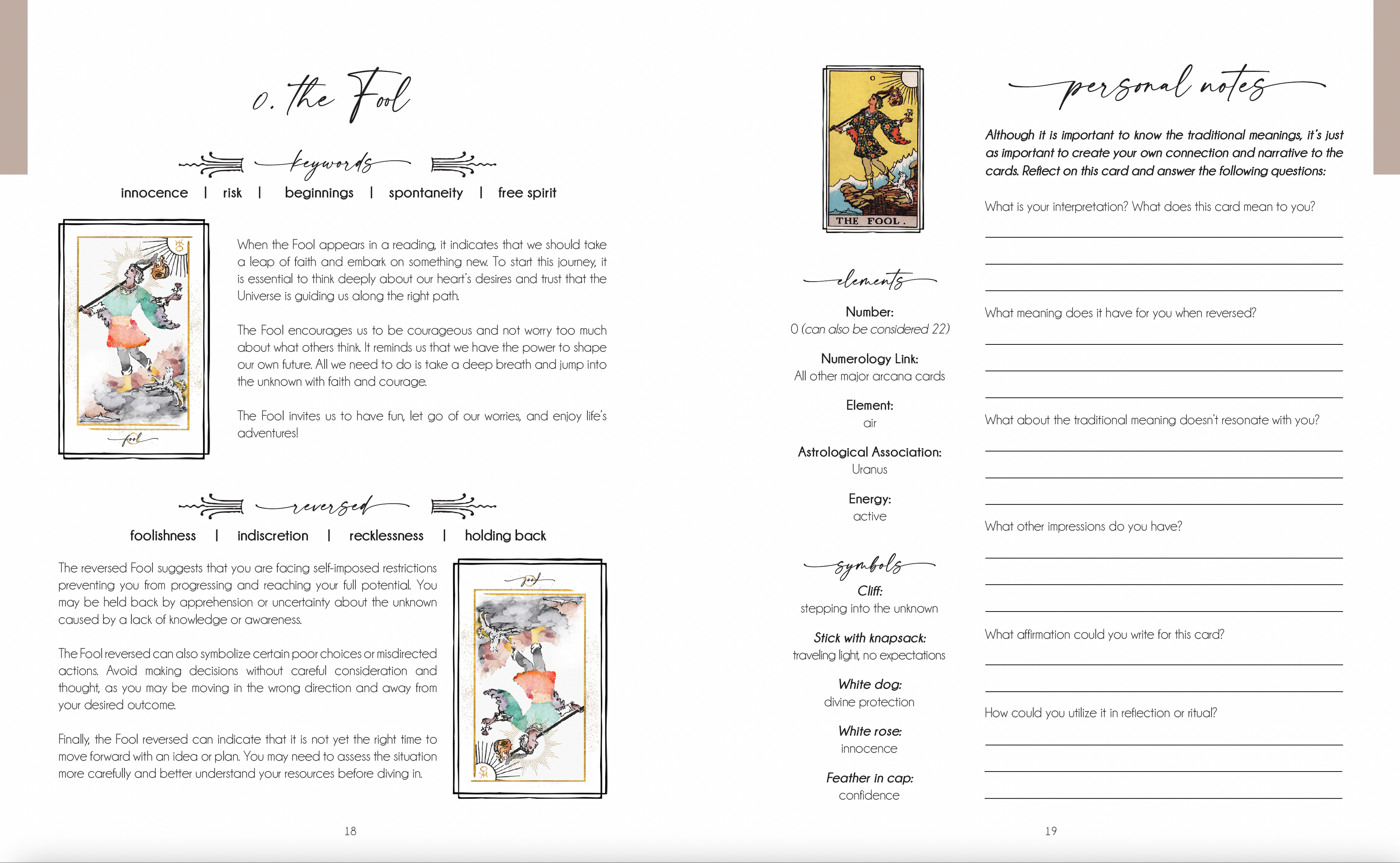 Decoding the Cards: A Tarot Workbook for Intuitive Exploration